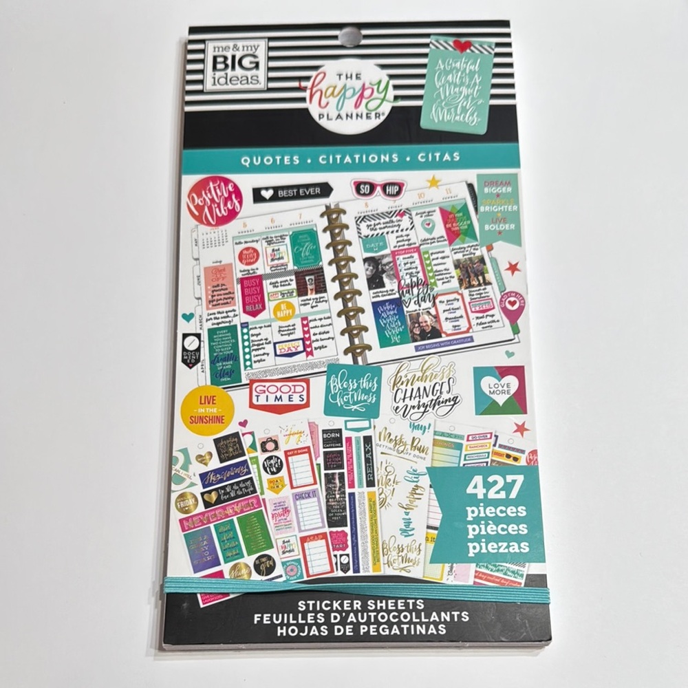 Happy Planner Quotes Stickers
